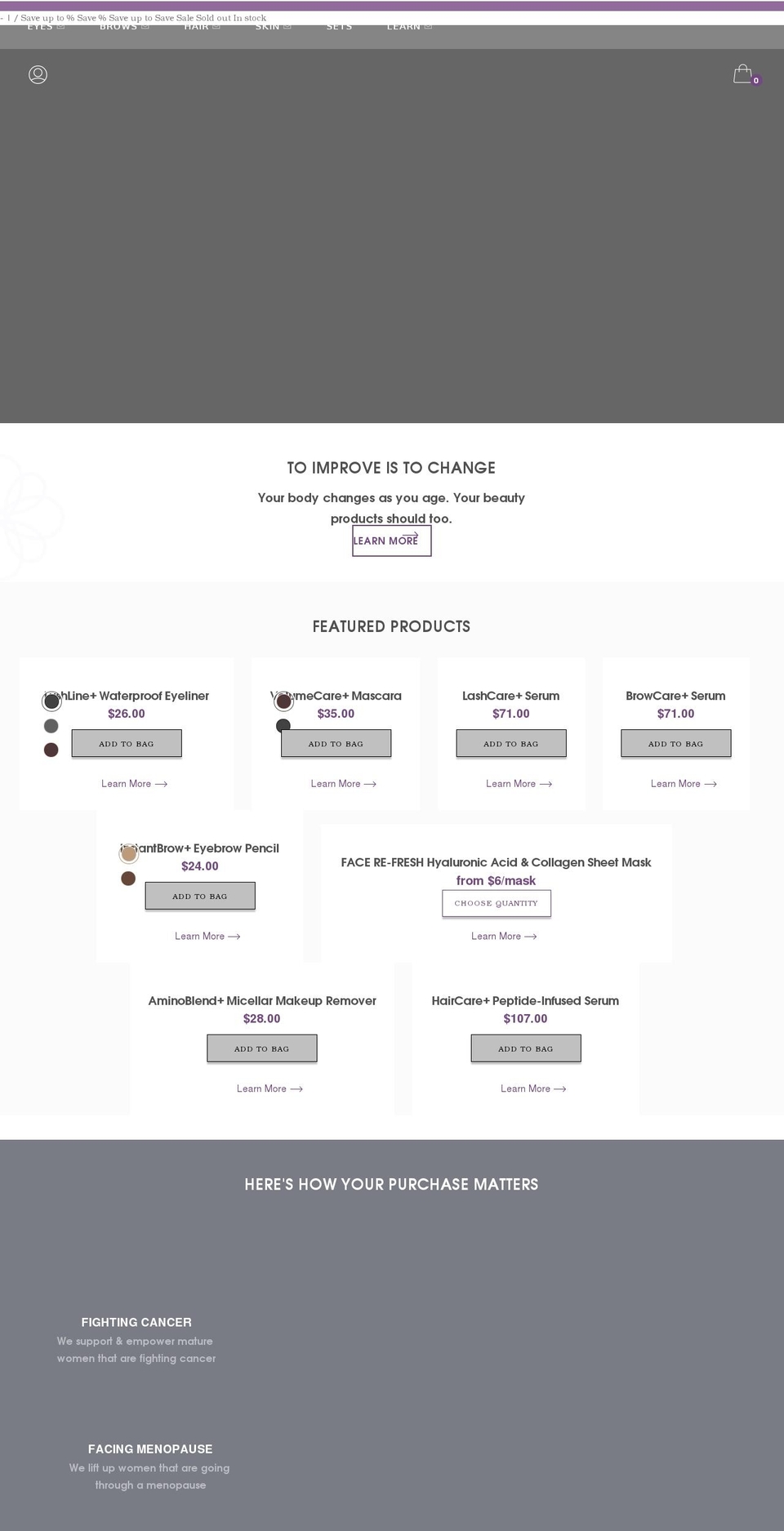 rumicosmetiques.com shopify website screenshot