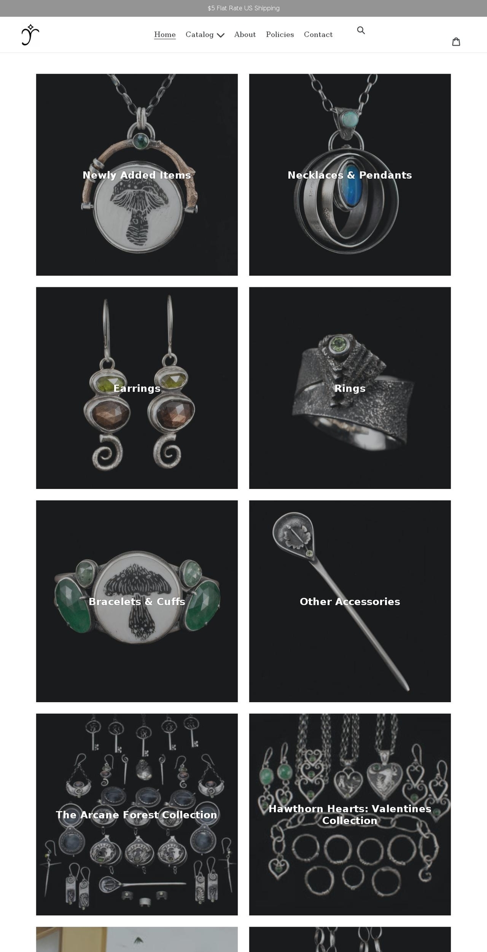 ruminationjewelry.com shopify website screenshot