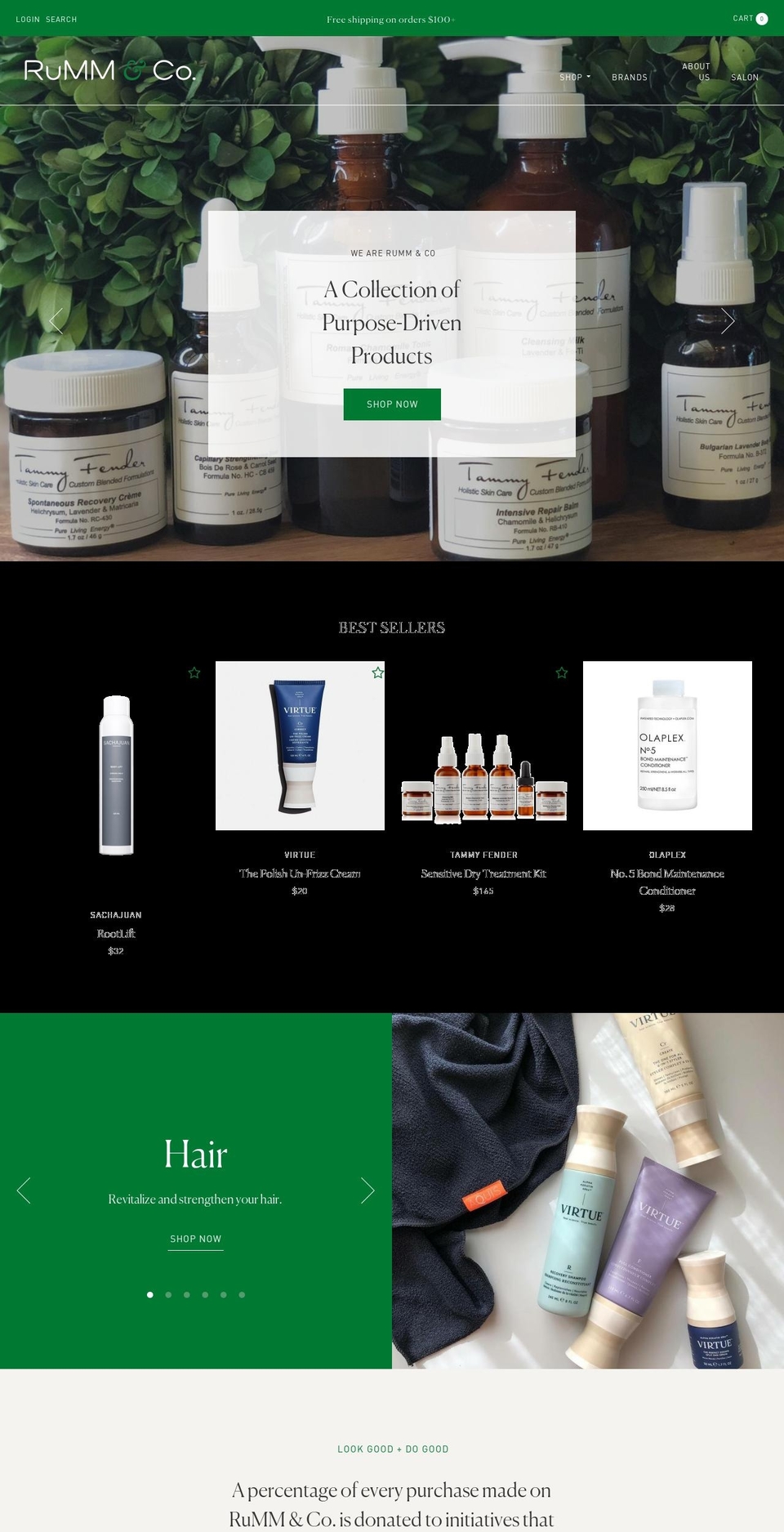 rummandco.com — Shopify storefront screenshot