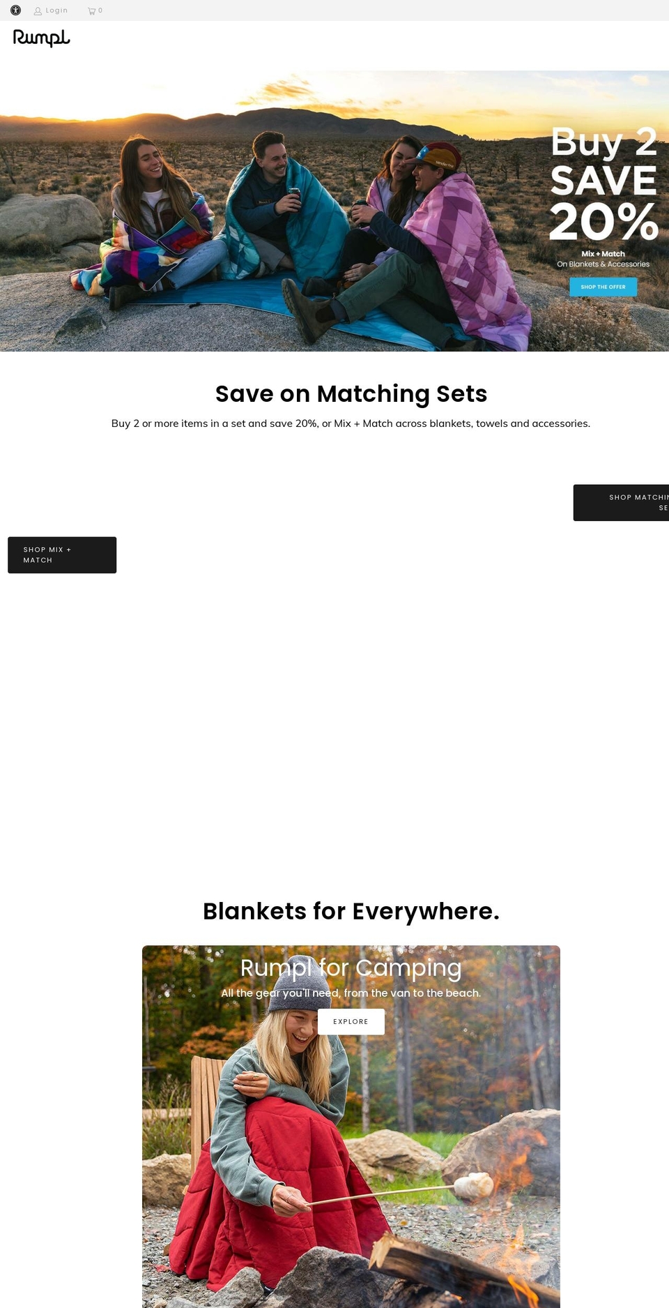 rumpl.co.uk shopify website screenshot