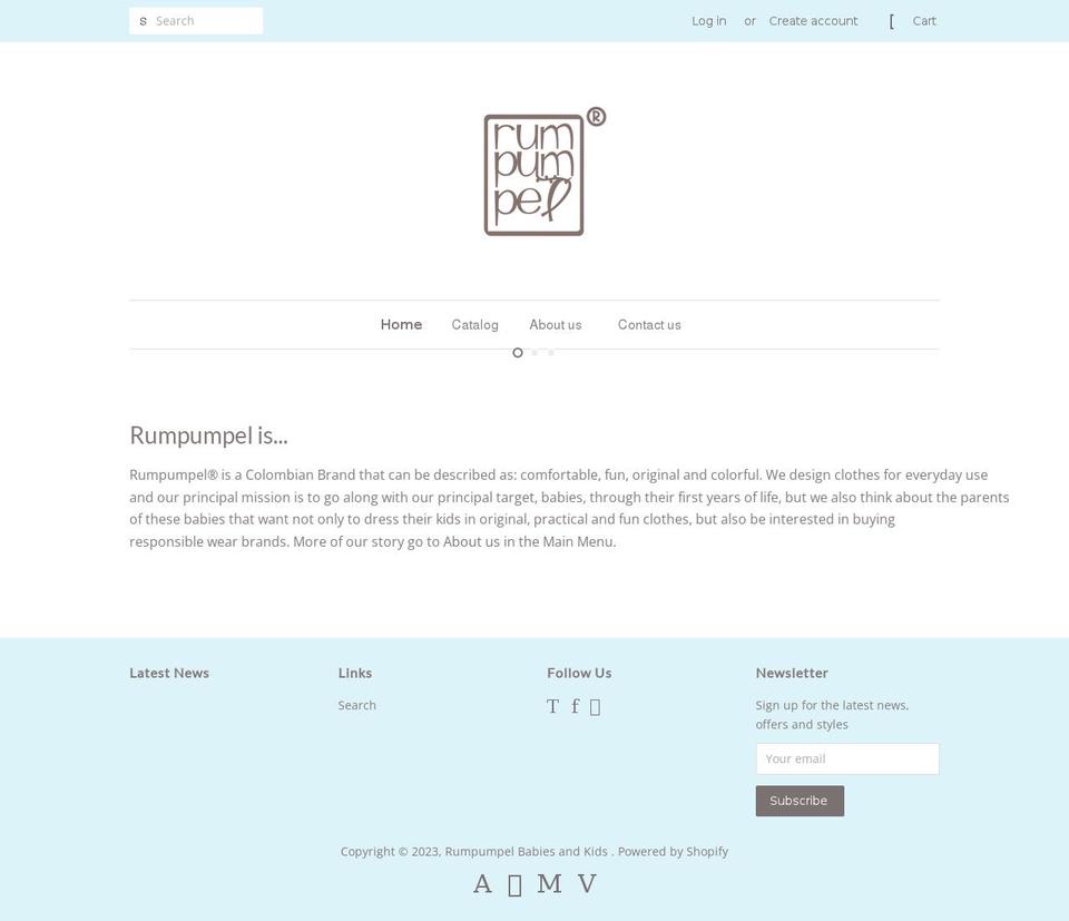 rumpumpel.ch shopify website screenshot