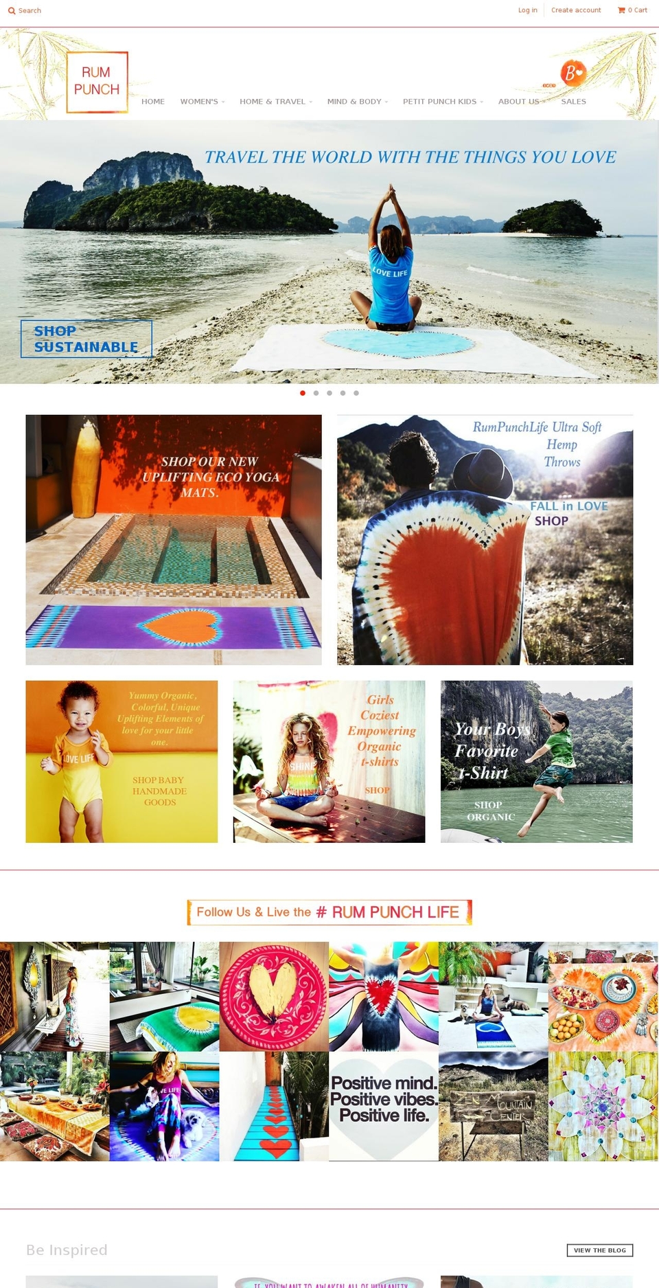 rumpunch.com shopify website screenshot