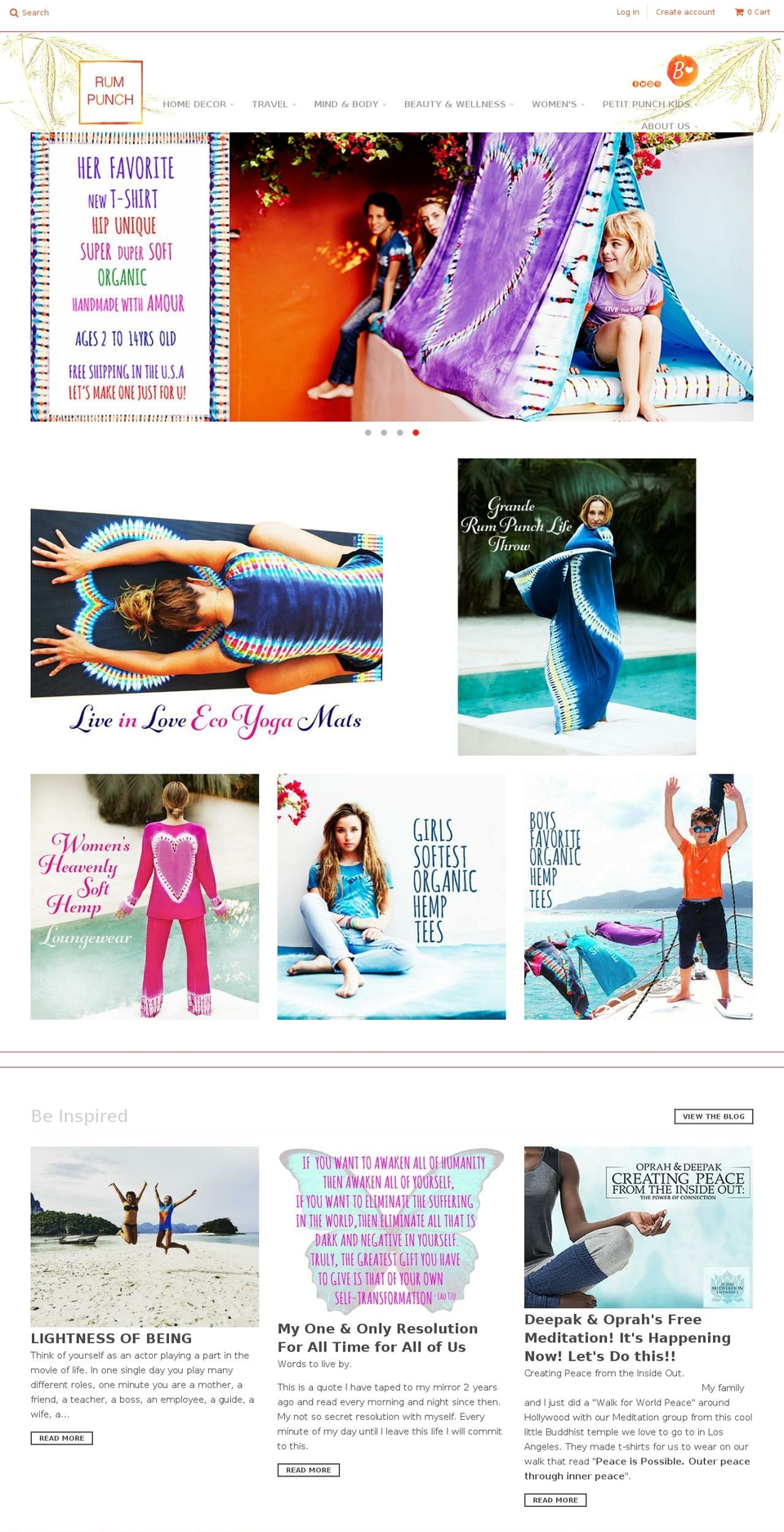 rumpunchlife.com shopify website screenshot
