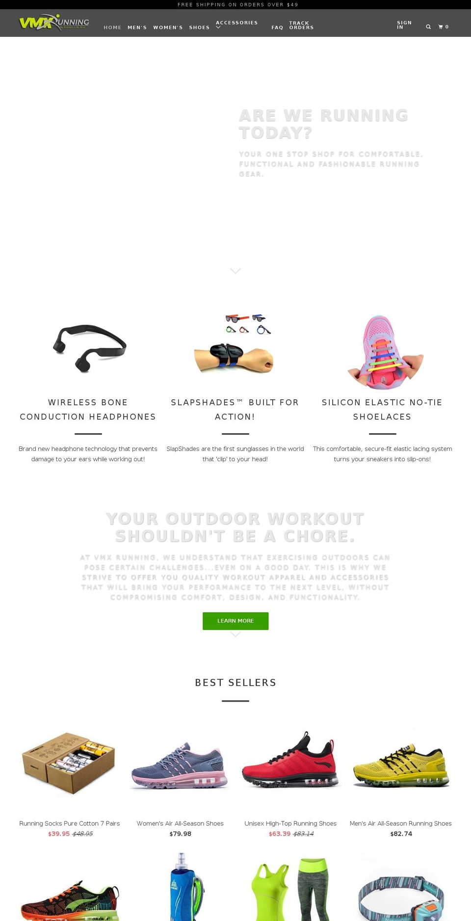 run4heart.com — Shopify storefront screenshot