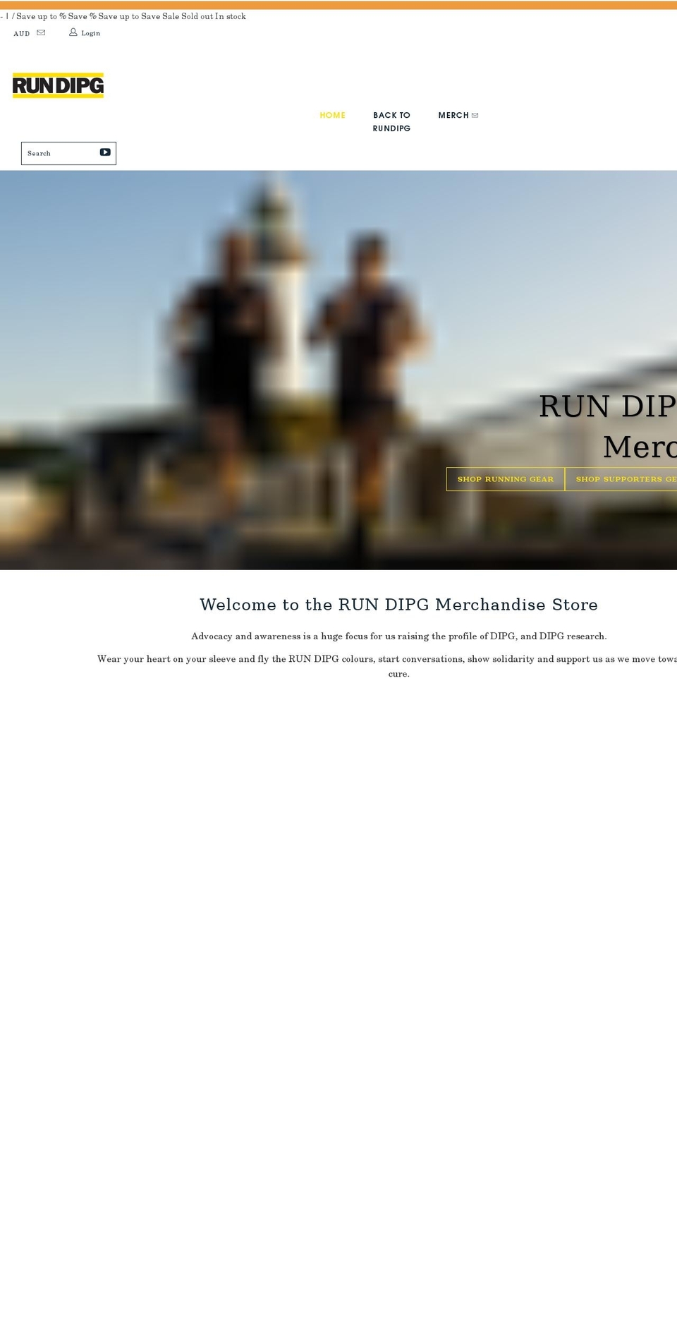 rundipg.myshopify.com shopify website screenshot
