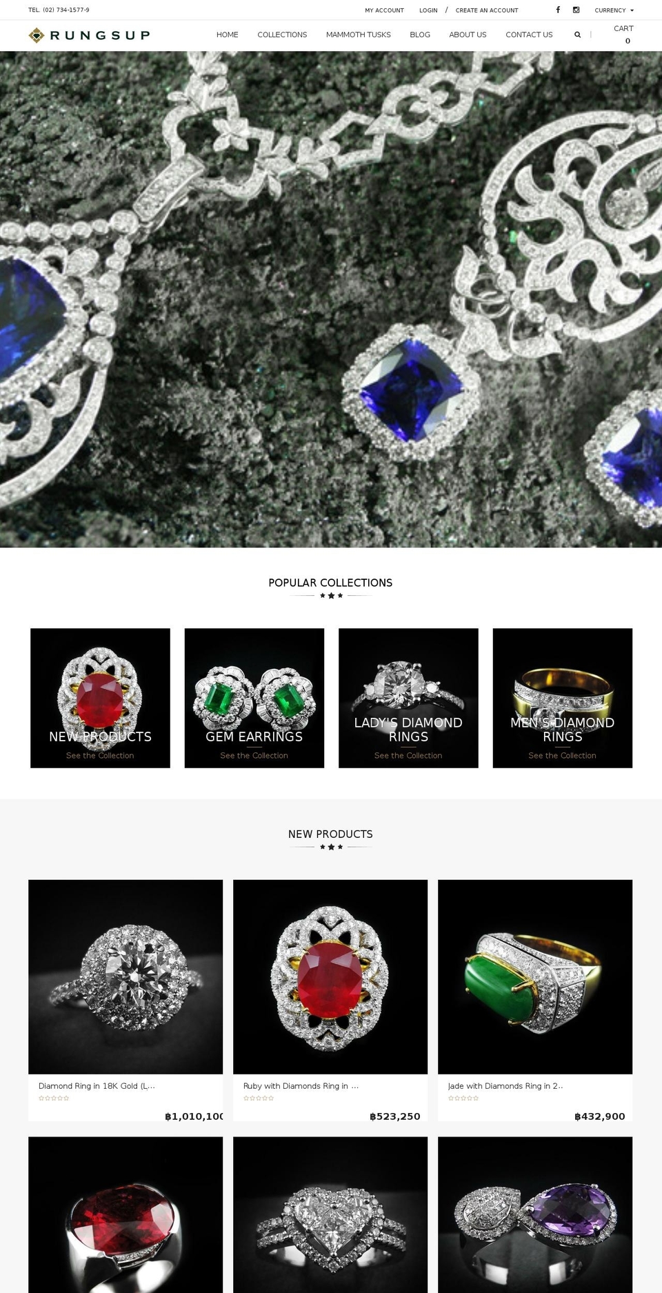 jewelry-r13 Shopify theme site example rungsup.com