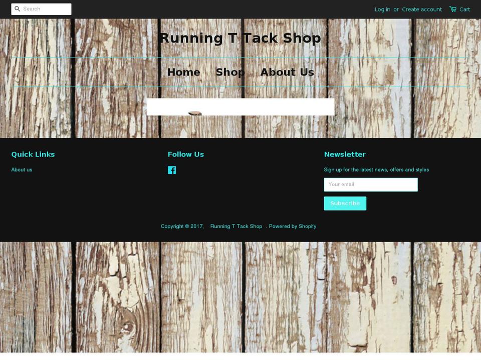 runningttackshop.com shopify website screenshot