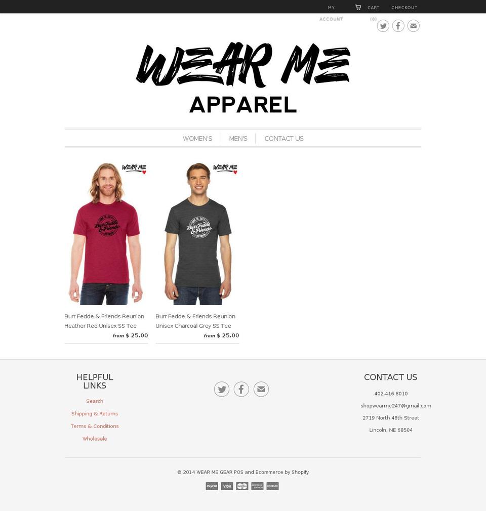 runstatetee.com shopify website screenshot