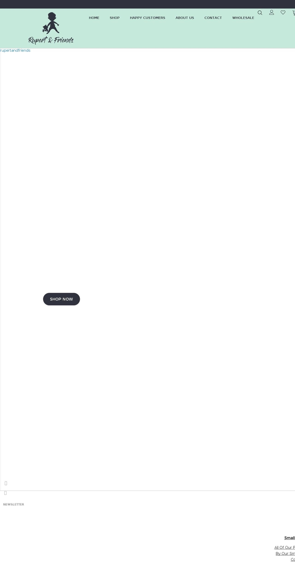 rupertandfriends.shop shopify website screenshot