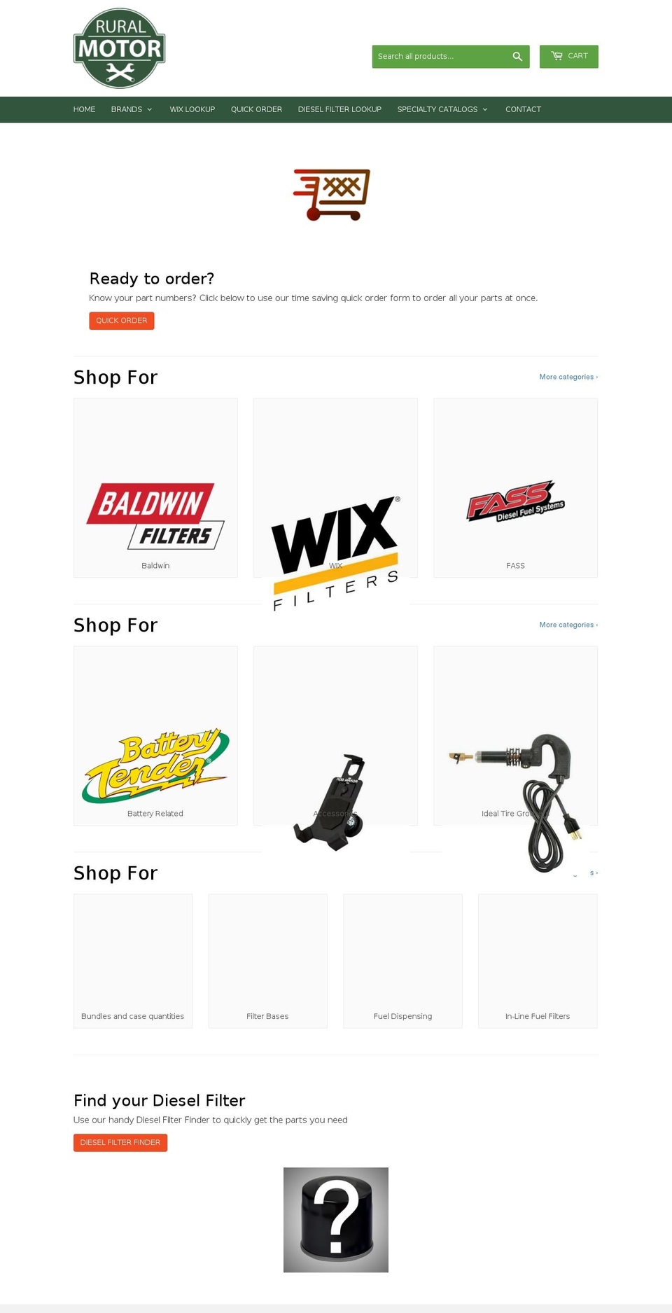 ruralmotor.com — Shopify storefront screenshot