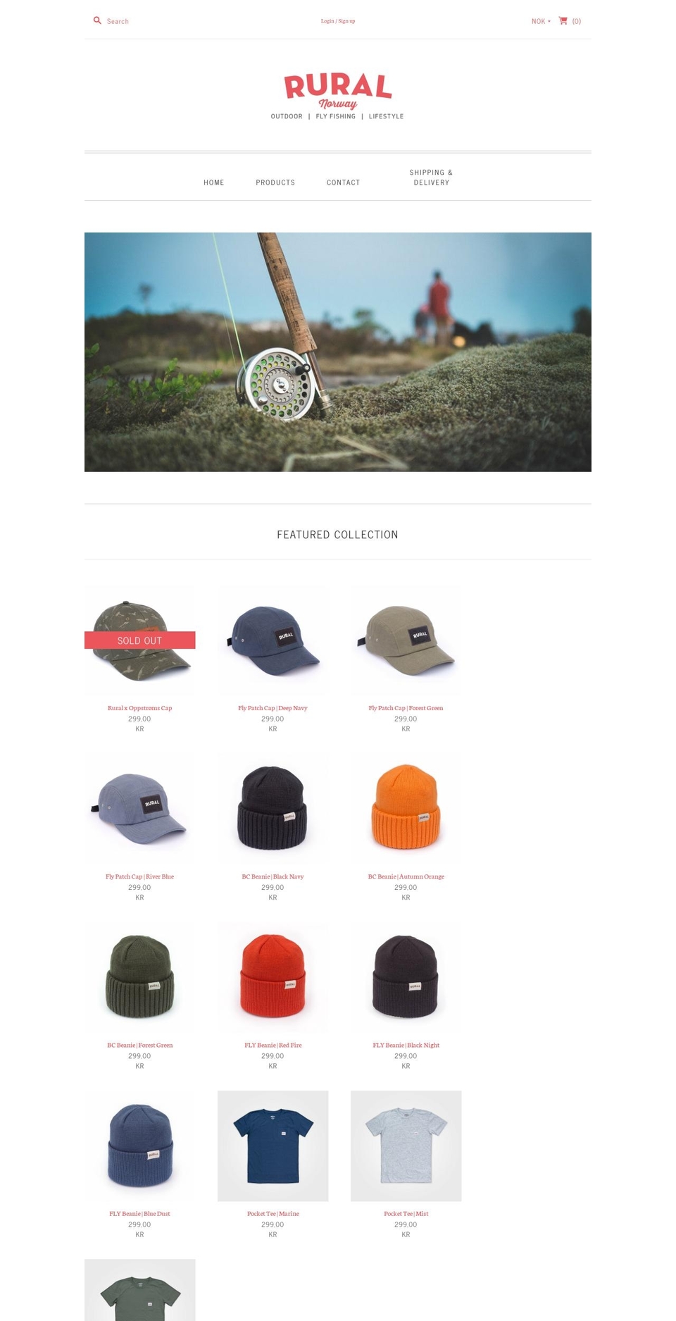 ruralstuff.no shopify website screenshot