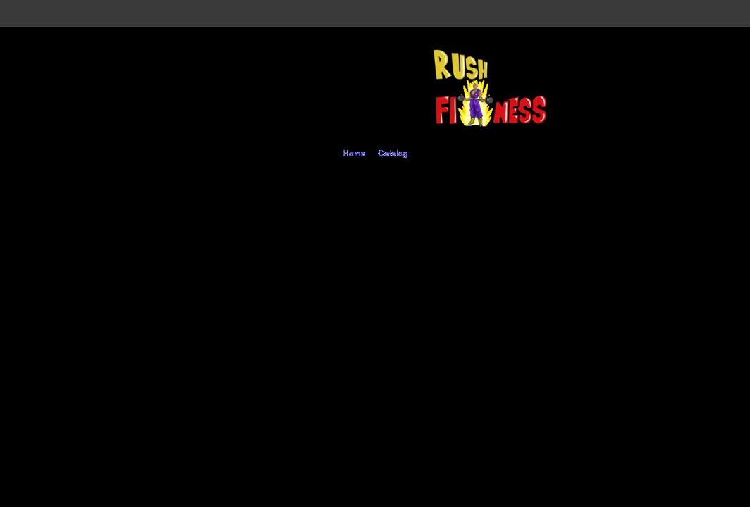 rushfitness.shop shopify website screenshot