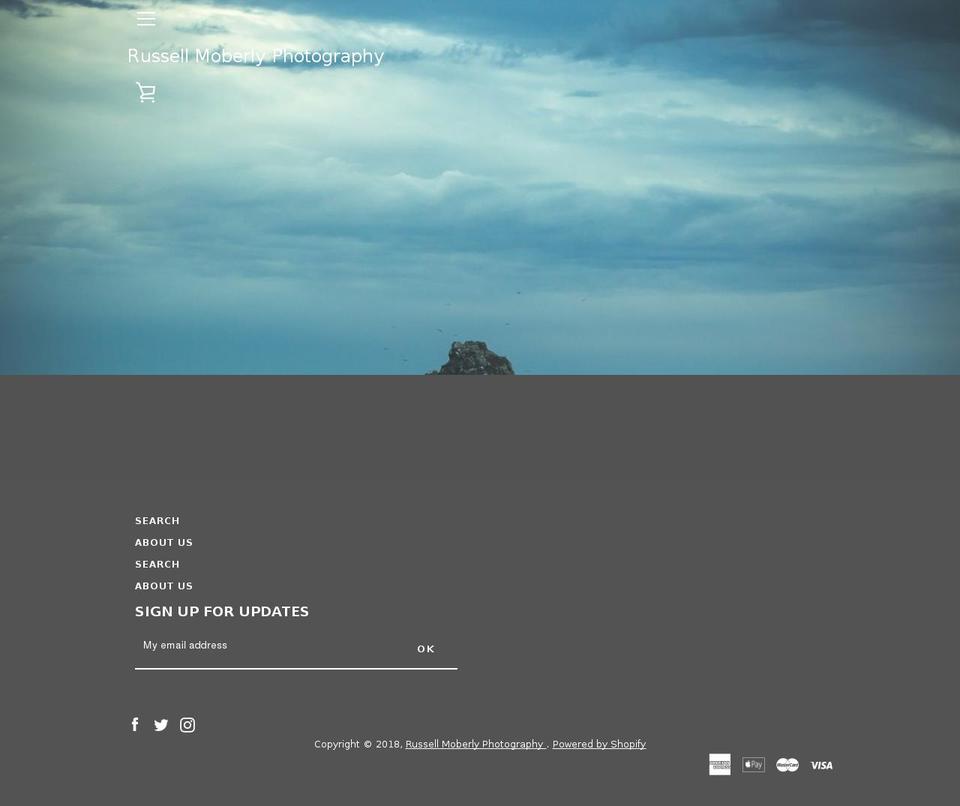 russellmoberly.ca shopify website screenshot