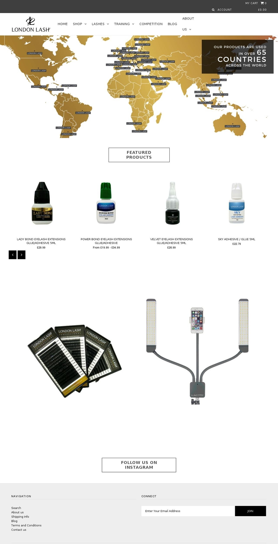 russian-volume.com shopify website screenshot