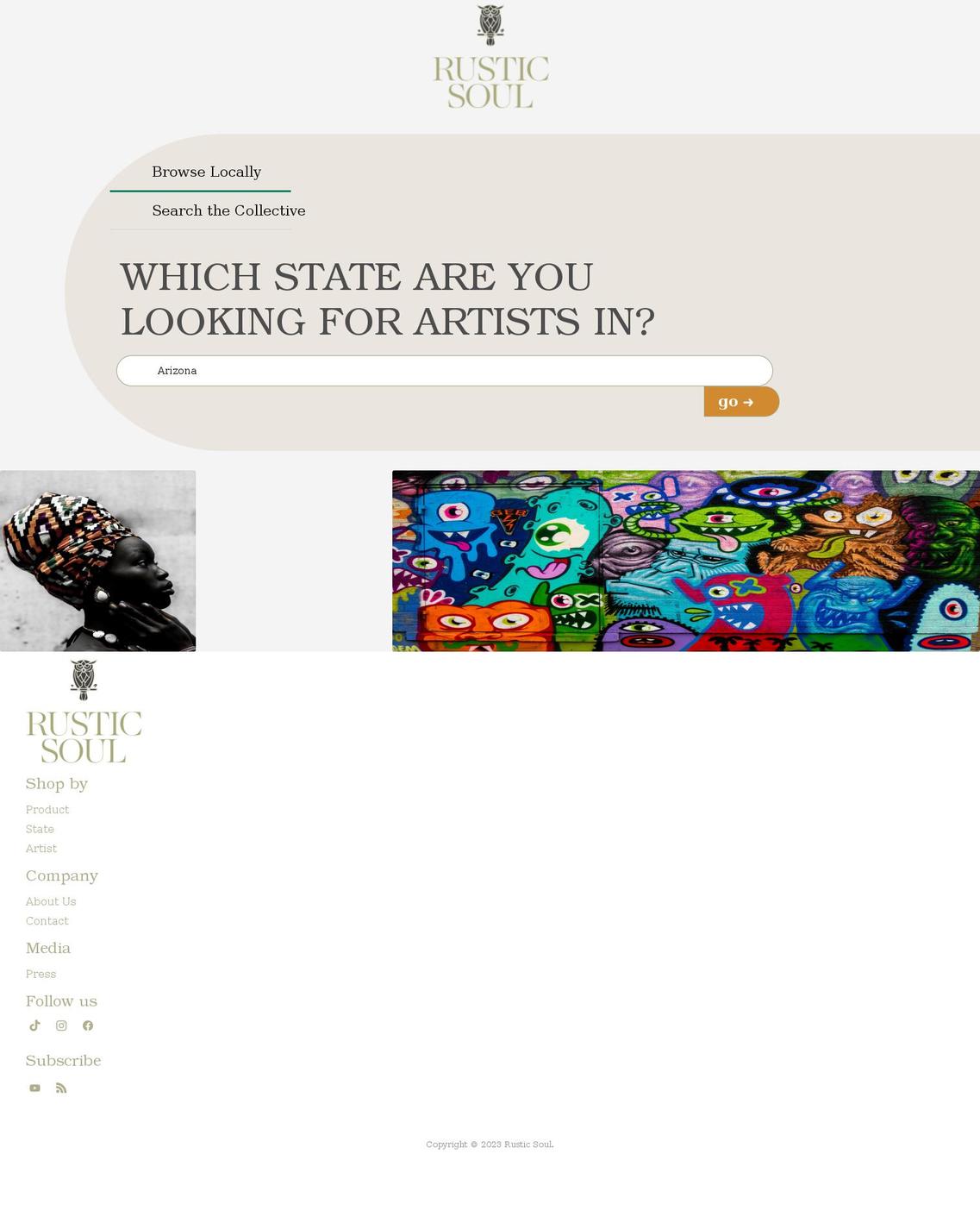 rusticsoul.com shopify website screenshot