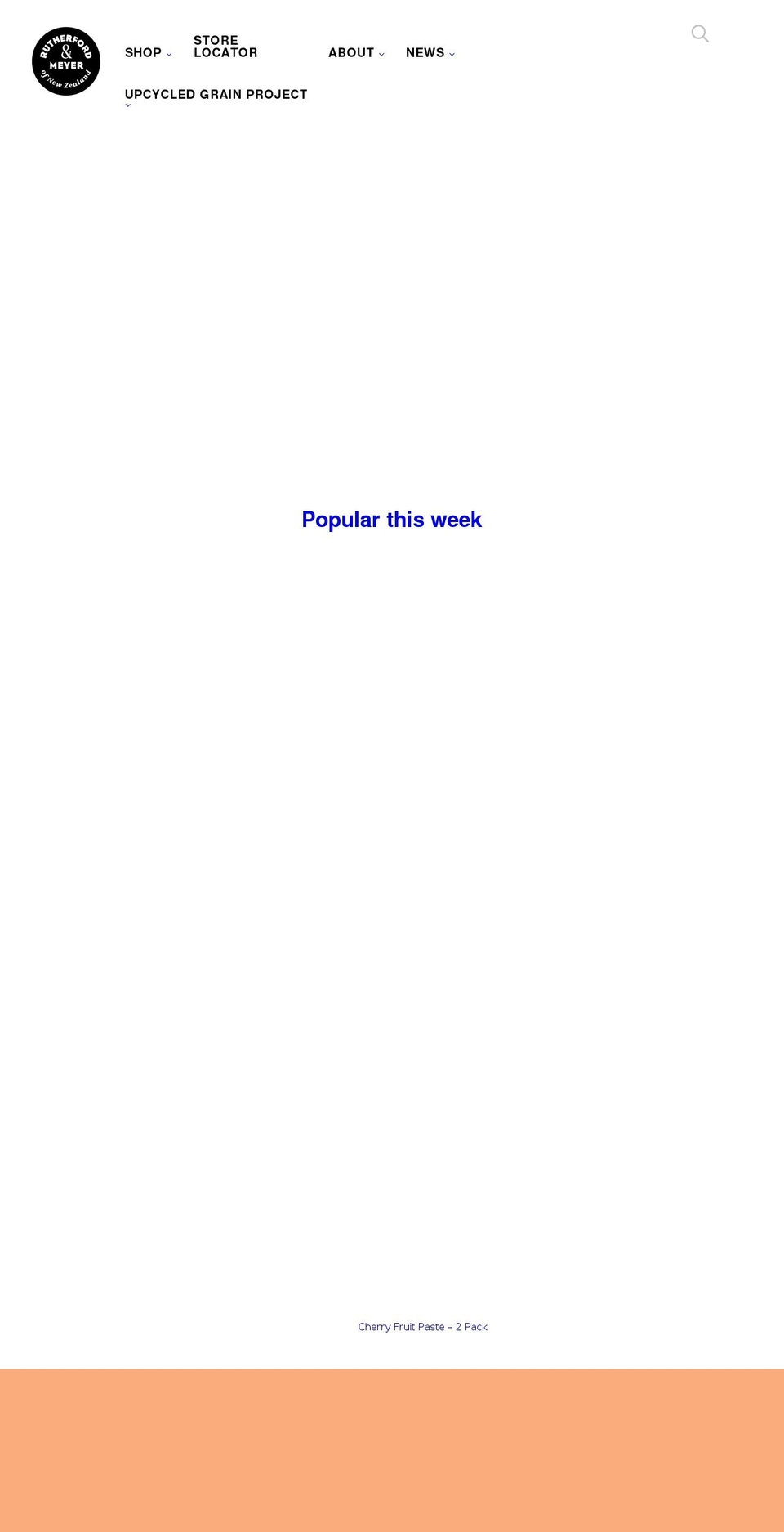 rutherfordandmeyer.com shopify website screenshot