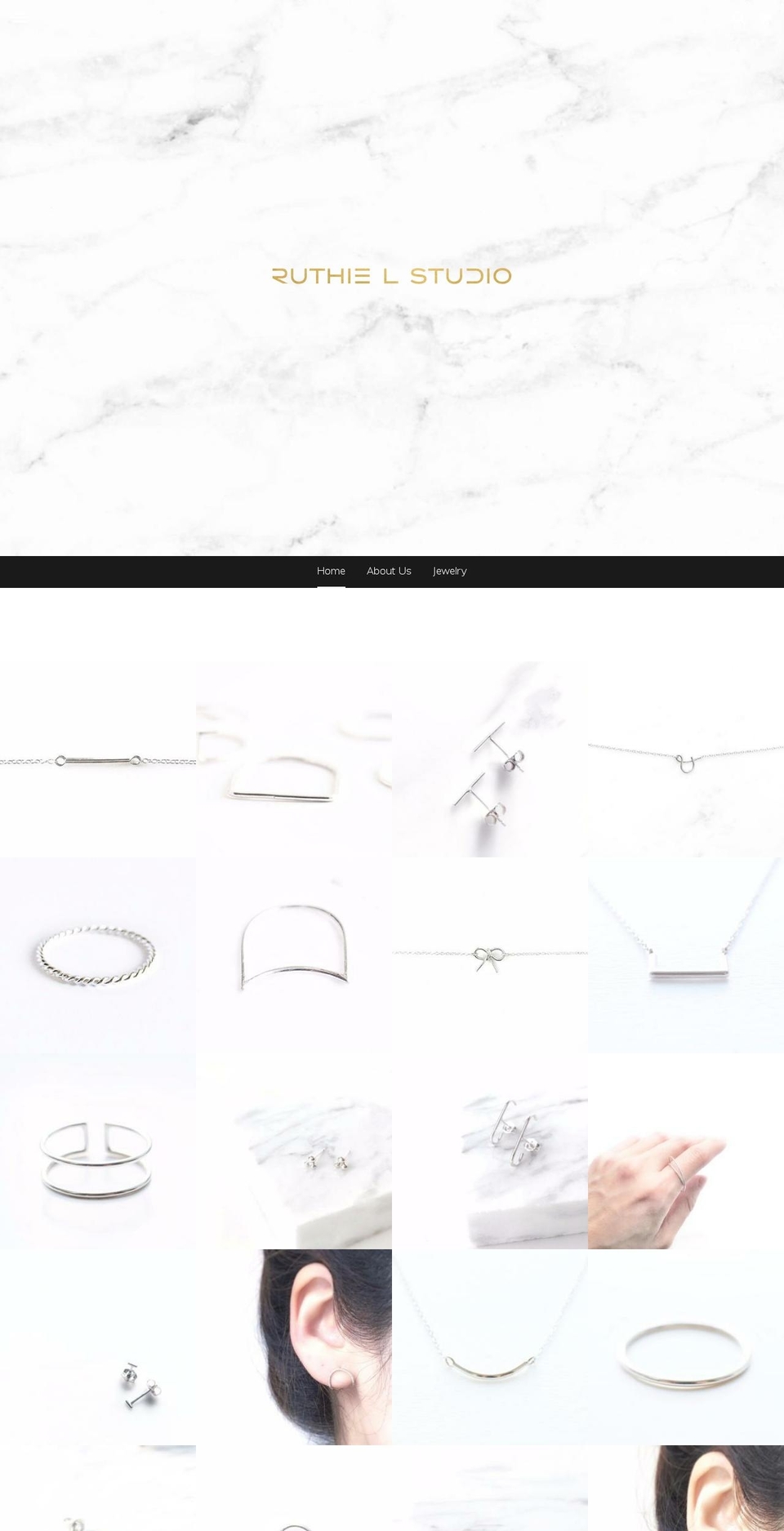 ruthielstudio.com — Shopify storefront screenshot