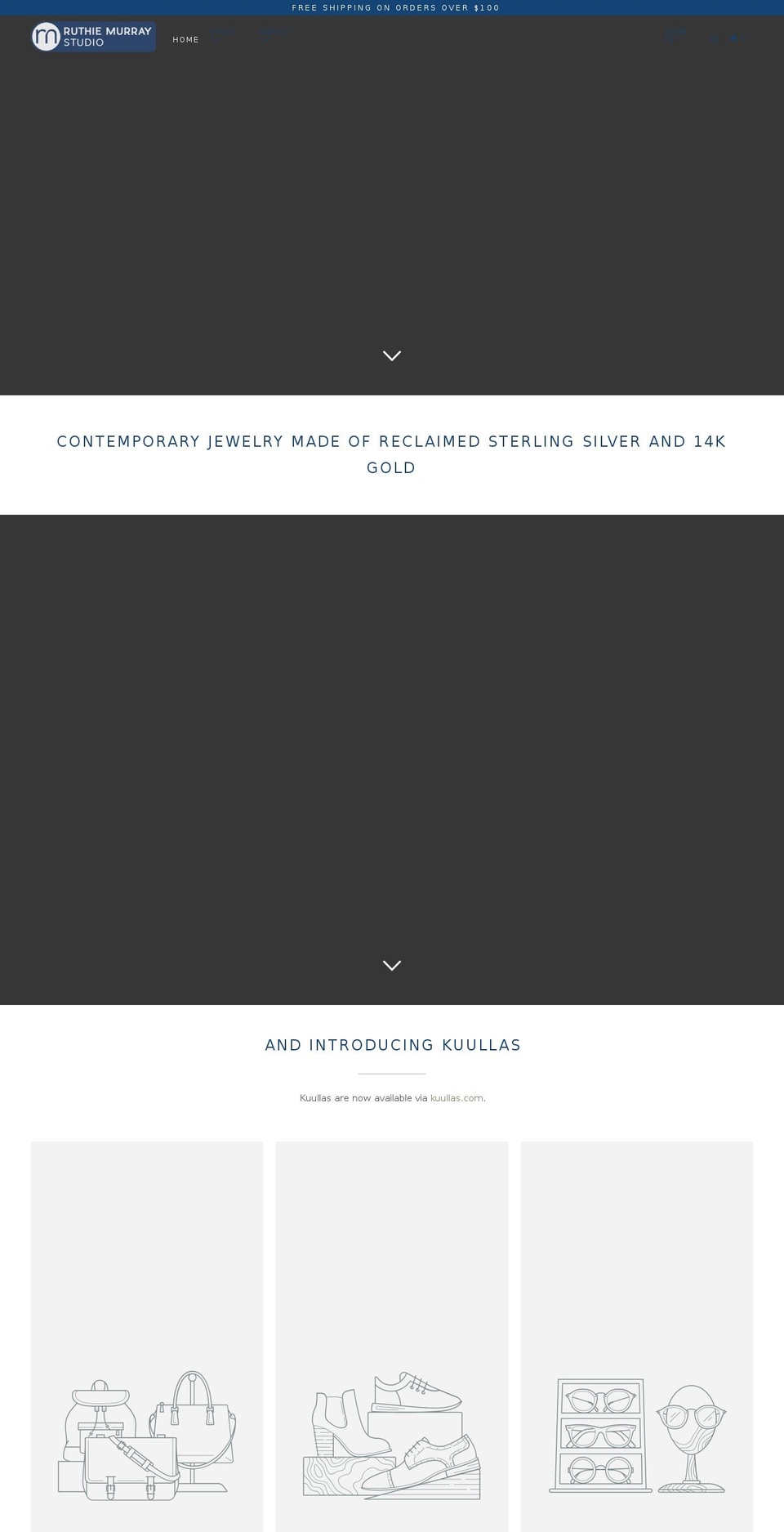 ruthiemurray.com shopify website screenshot