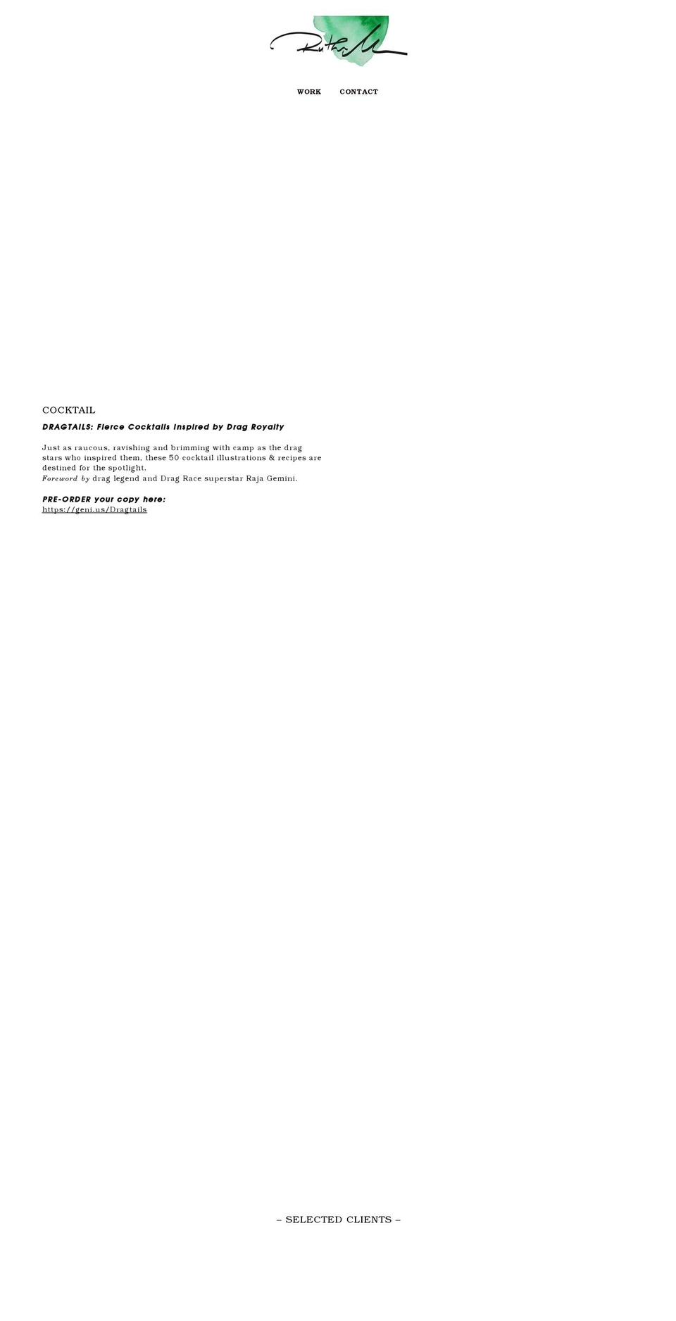 ruthm-design.com shopify website screenshot