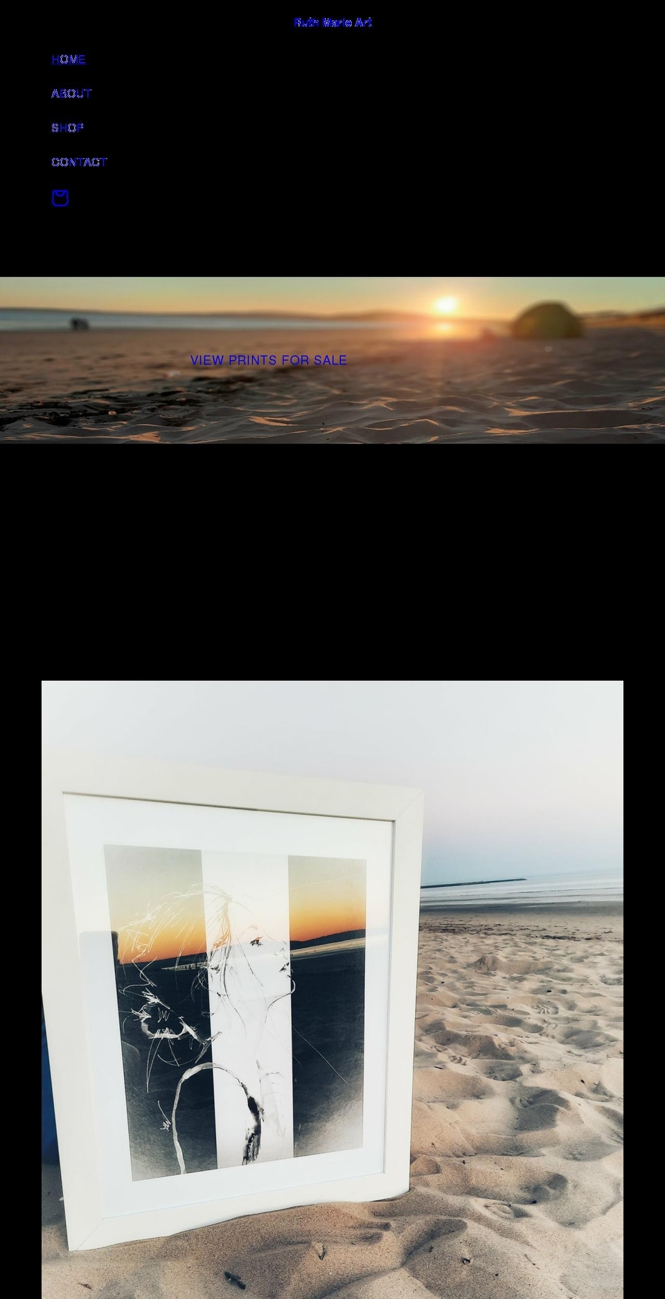 ruthmarieart.com shopify website screenshot
