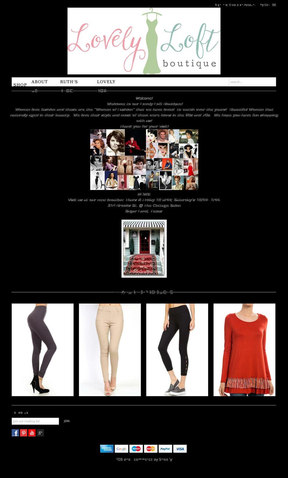 ruthnruth.com shopify website screenshot