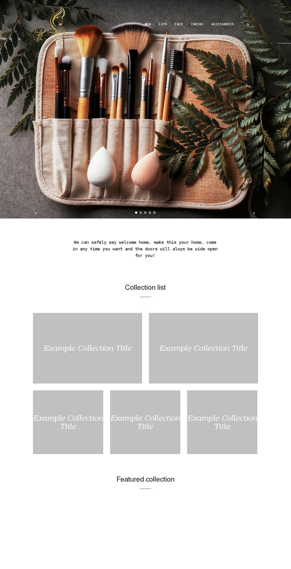 ruttycosmetics.com — Shopify storefront screenshot