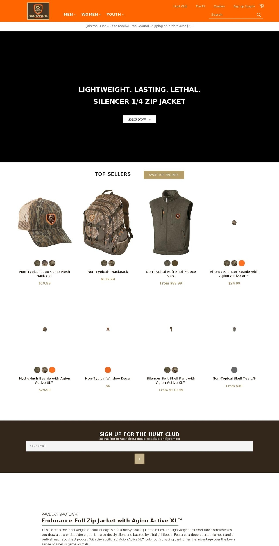 rutwear.com — Shopify storefront screenshot