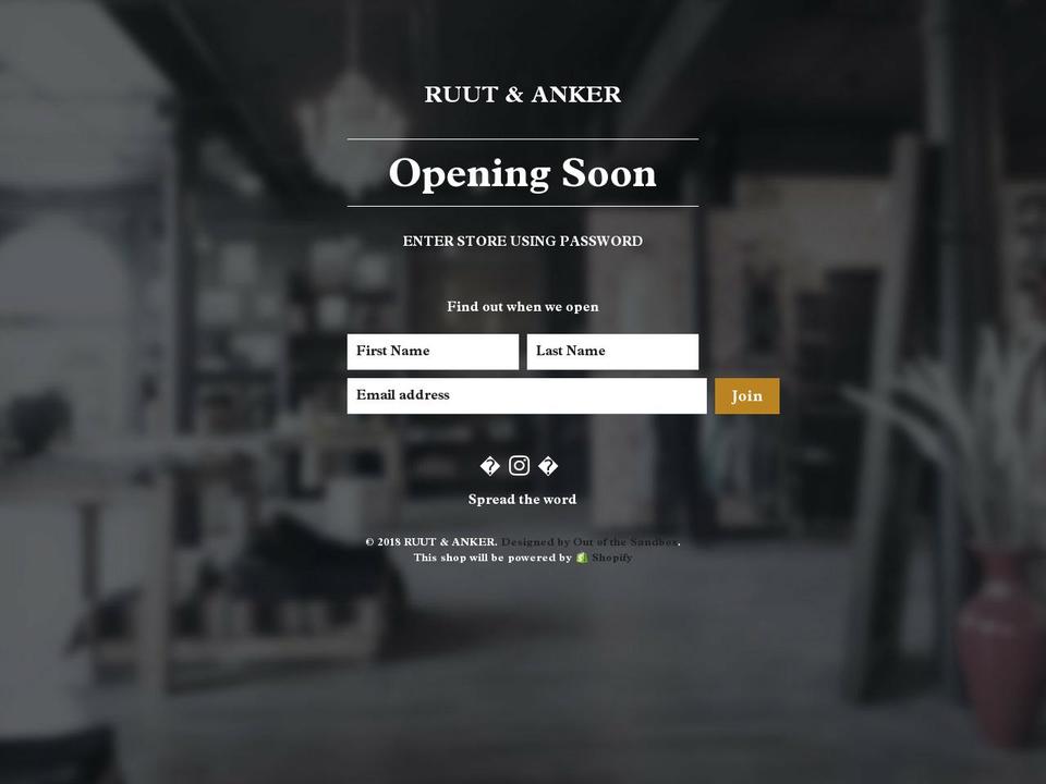 ra-theme Shopify theme site example ruutanker.com