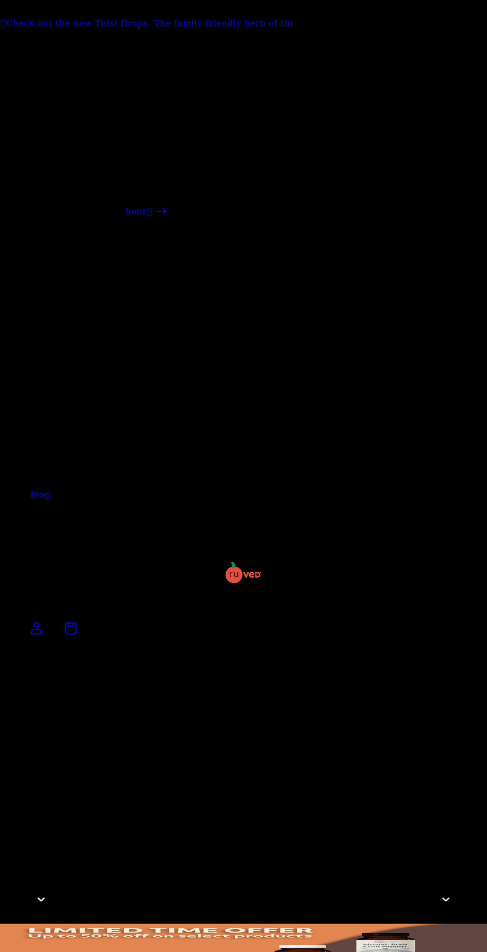 ruved.com shopify website screenshot