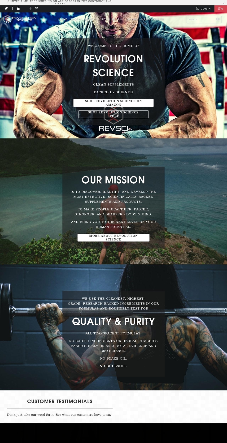 rvsci.com shopify website screenshot