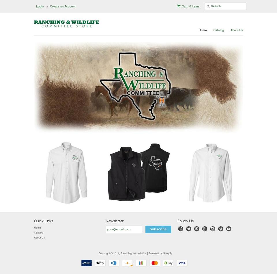 rwrodeostore.com — Shopify storefront screenshot