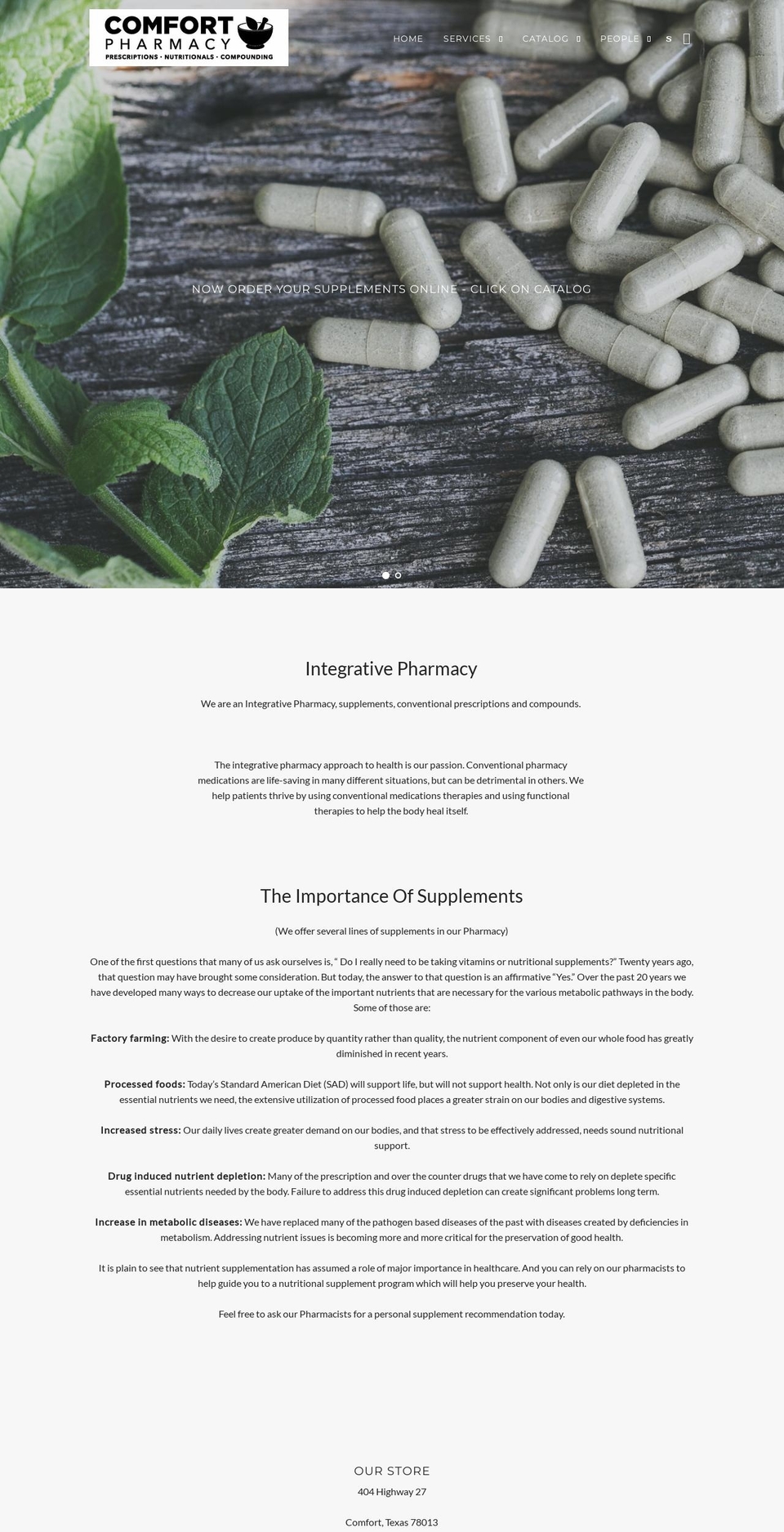 rx-comfort.com — Shopify storefront screenshot