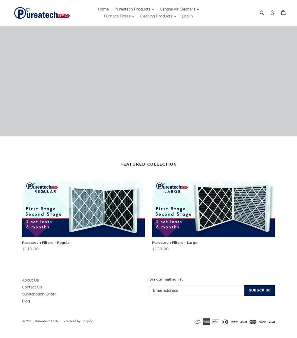 rxcleanair.com — Shopify storefront screenshot