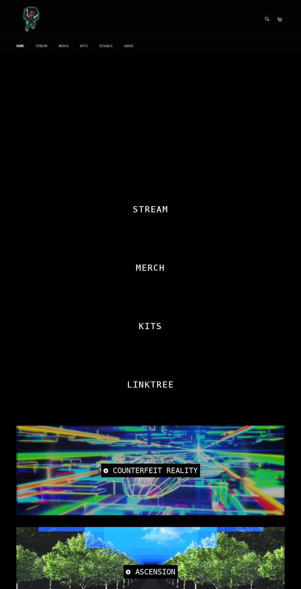 rxlvnd.com shopify website screenshot