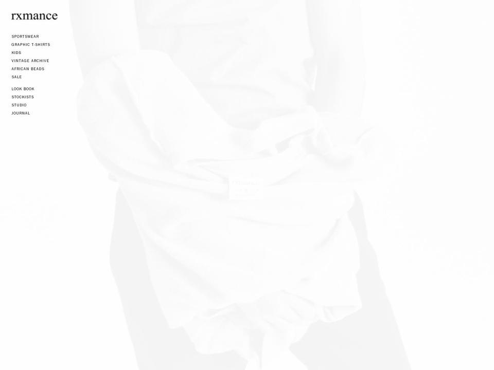 rxmance.com shopify website screenshot