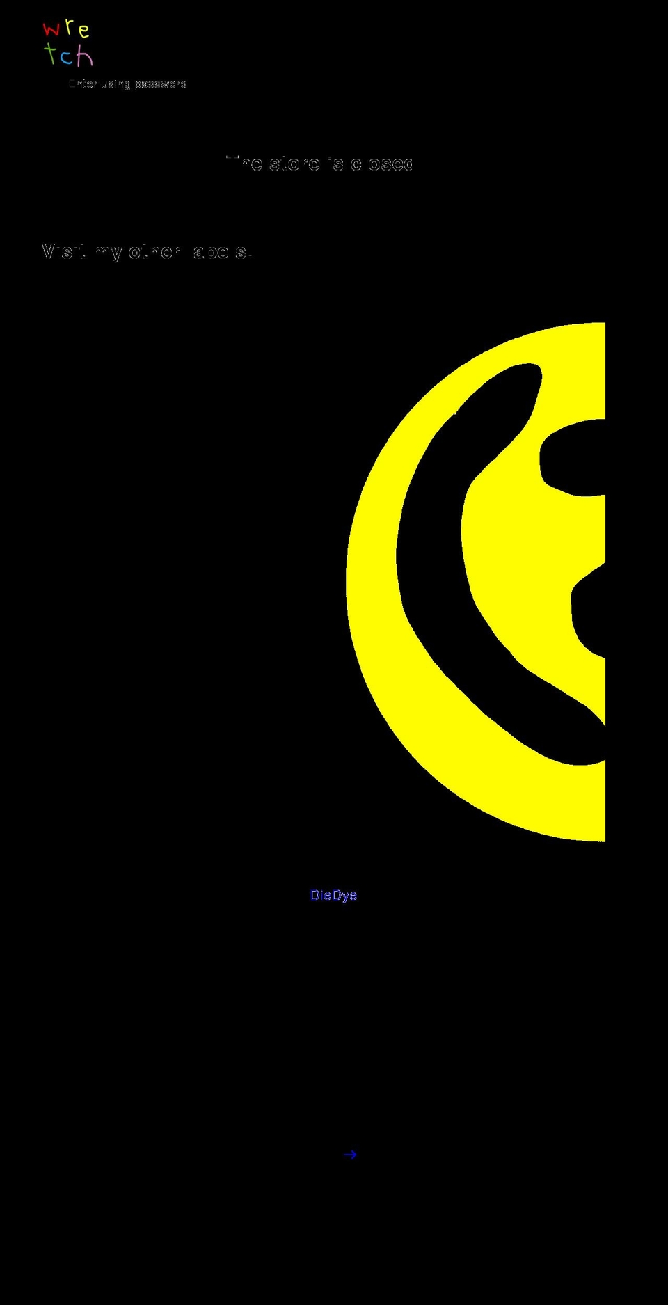 ryanthewretch.myshopify.com shopify website screenshot