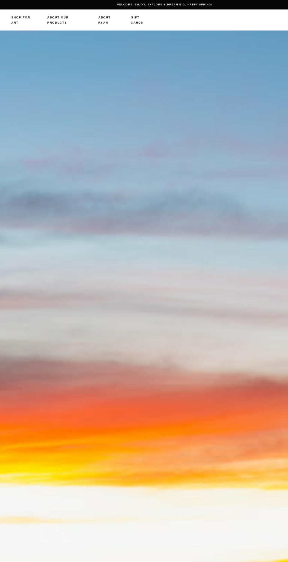 ryanturnerphotography.com shopify website screenshot