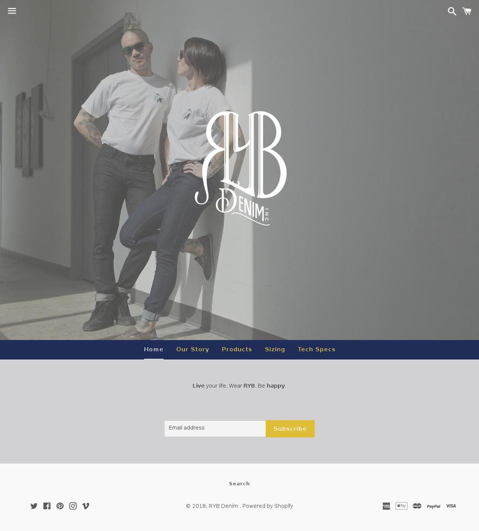 rybdenim.org shopify website screenshot