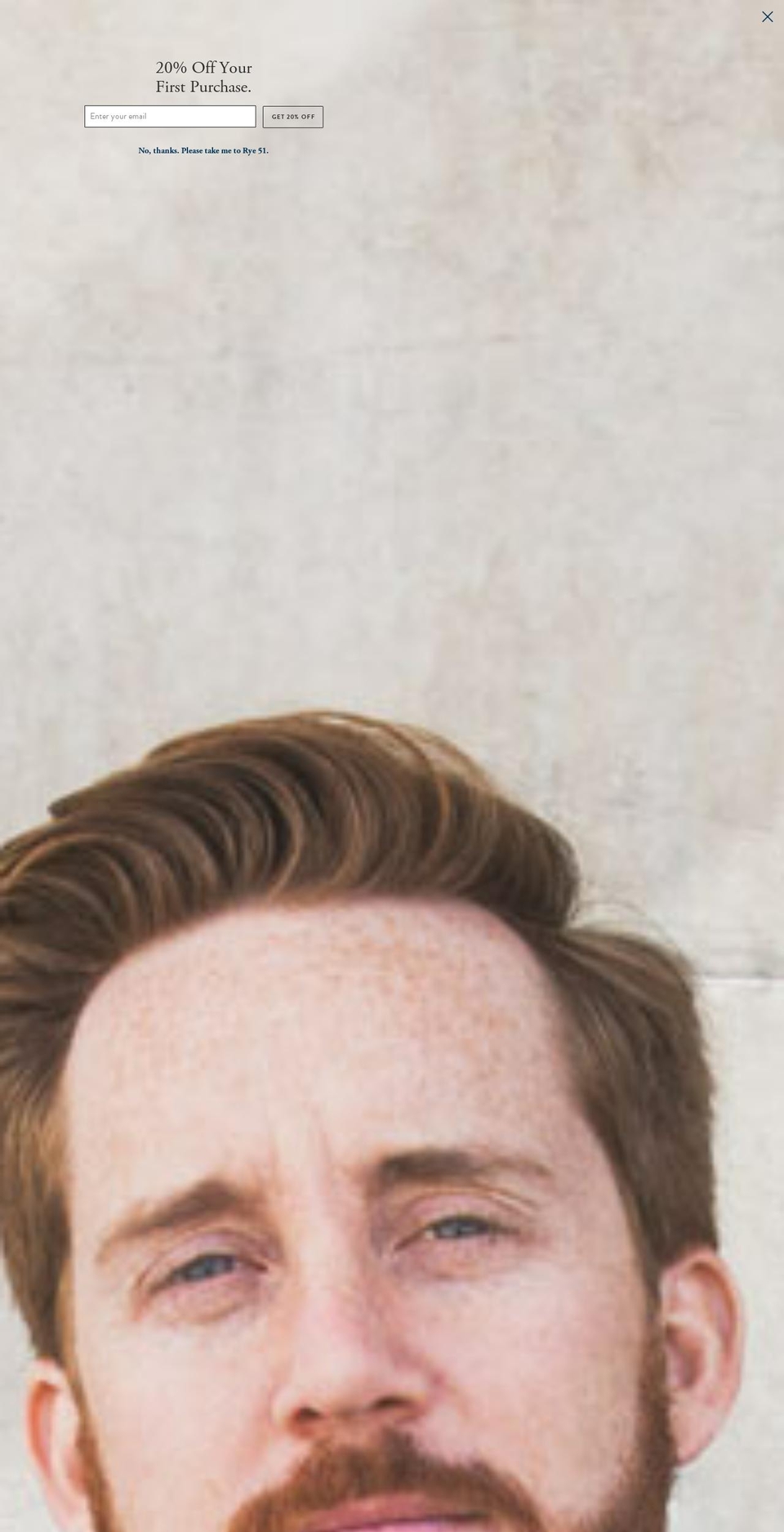 rye51.com shopify website screenshot