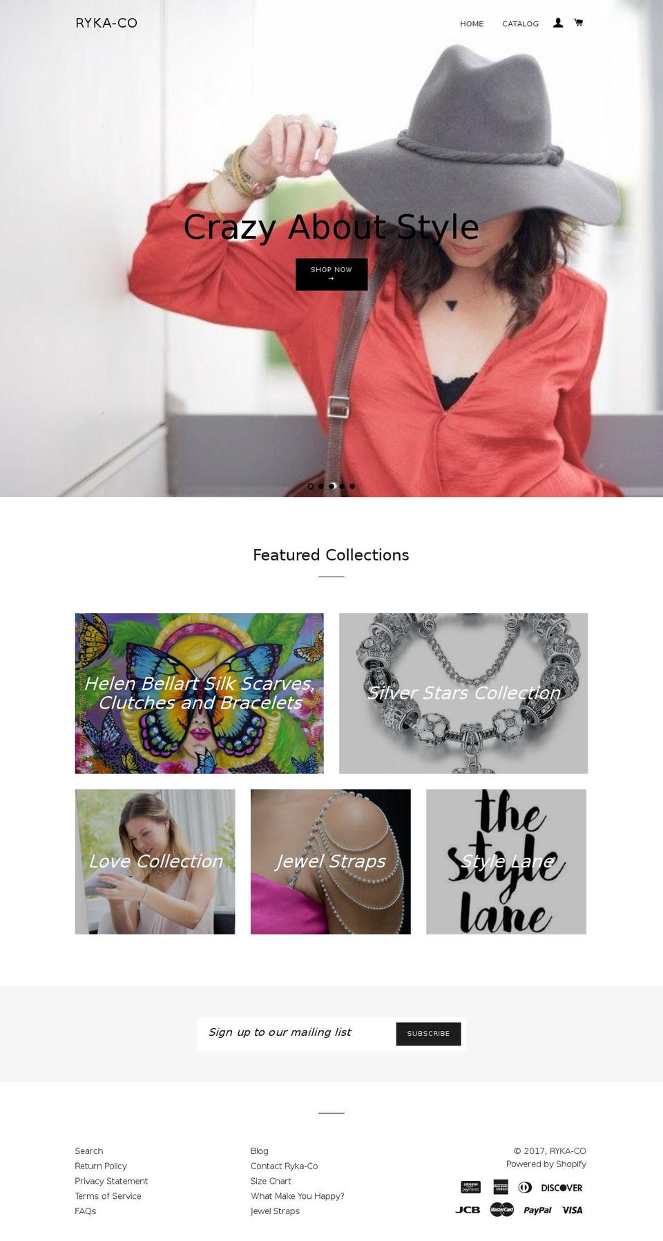 ryka-co.com shopify website screenshot