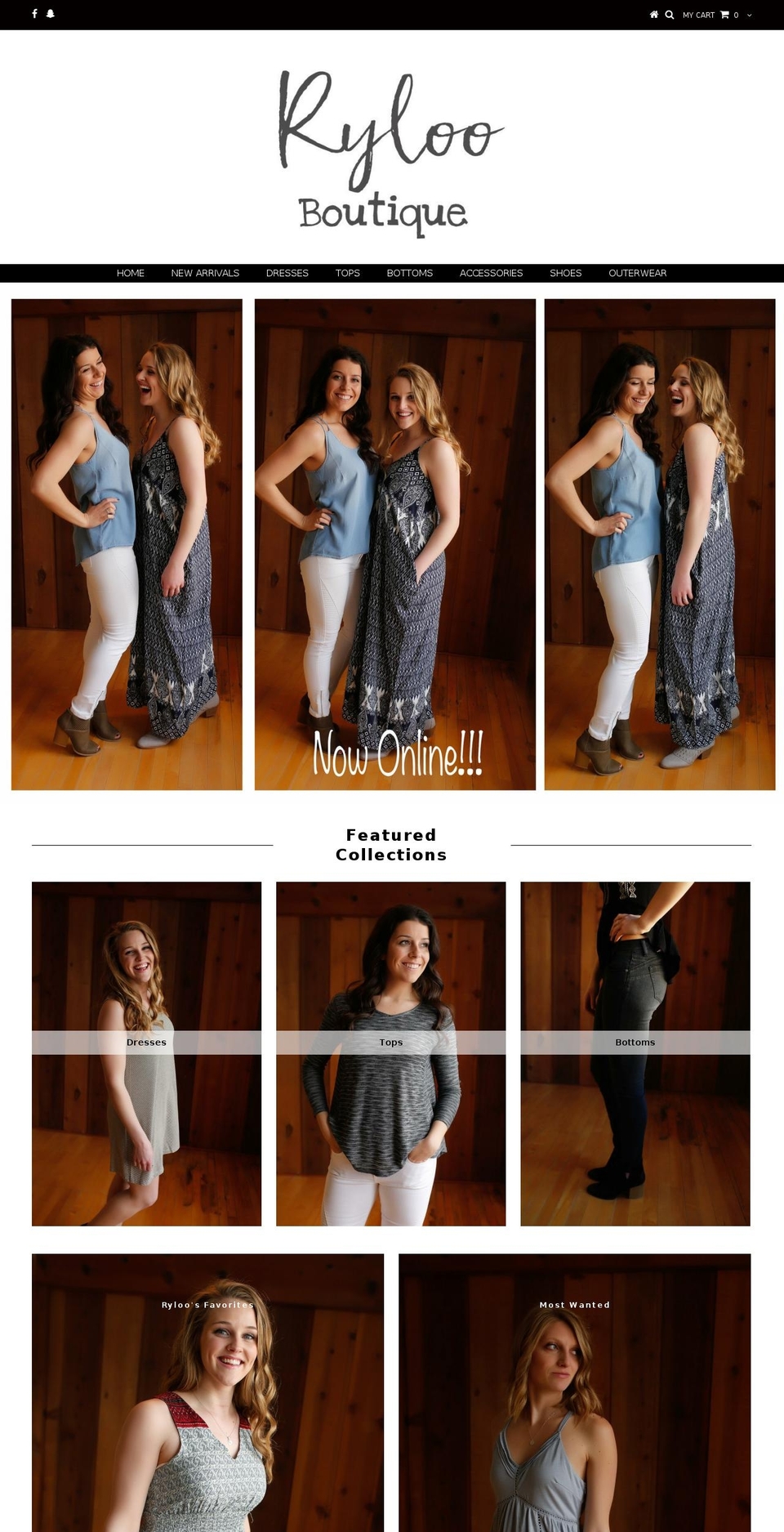 rylooboutique.com shopify website screenshot