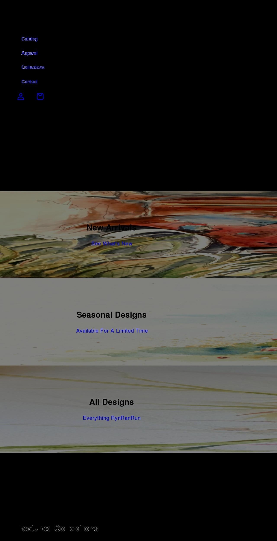rynranrun.com shopify website screenshot