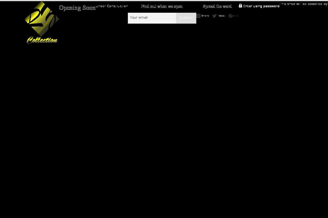 rzcollection.net shopify website screenshot