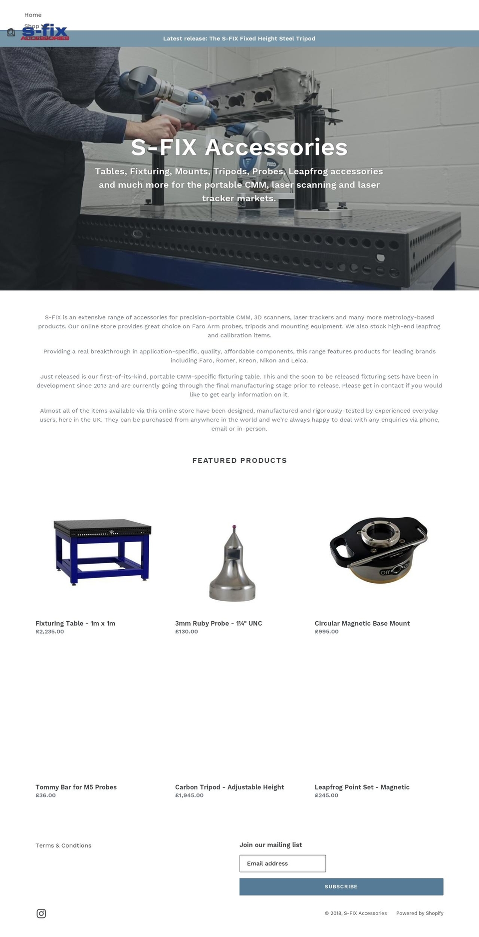 s-fix.net shopify website screenshot