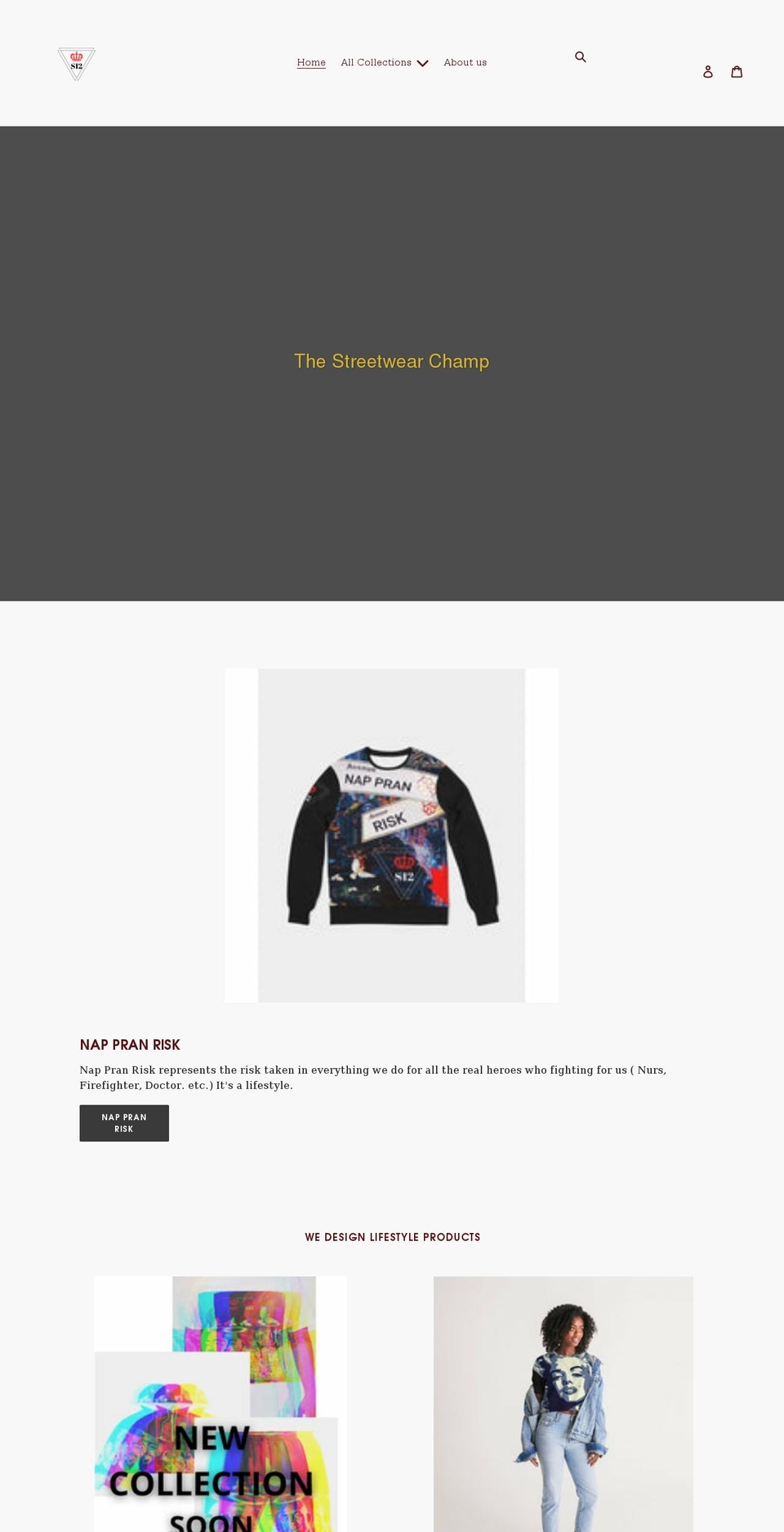 s12design.com shopify website screenshot