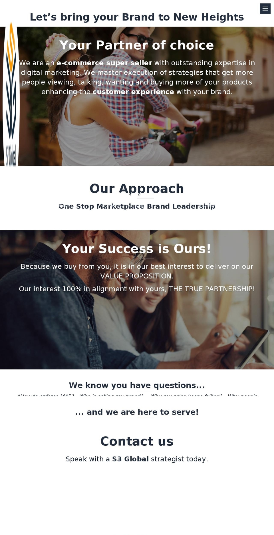 s3globalww.com — Shopify storefront screenshot