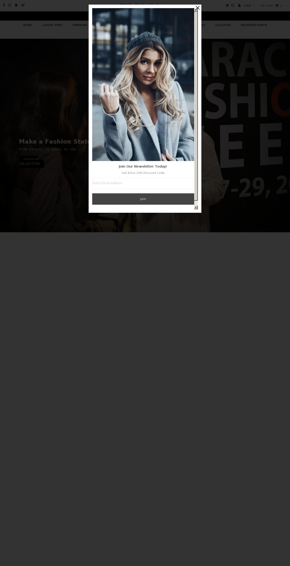s3hc.com — Shopify storefront screenshot