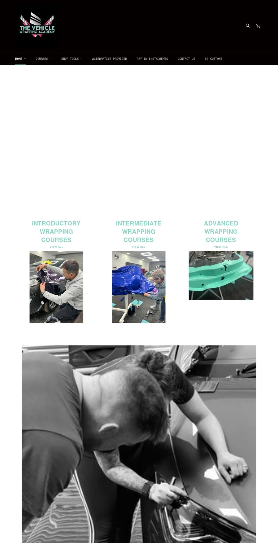 s6academy.co.uk shopify website screenshot