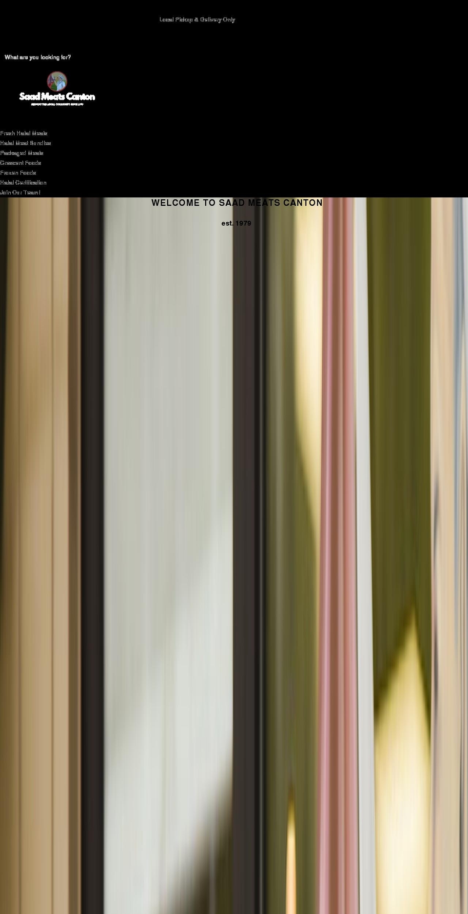saadmeatscanton.com shopify website screenshot