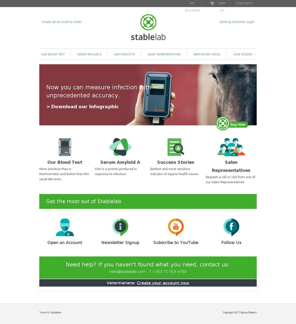 saatest.com shopify website screenshot